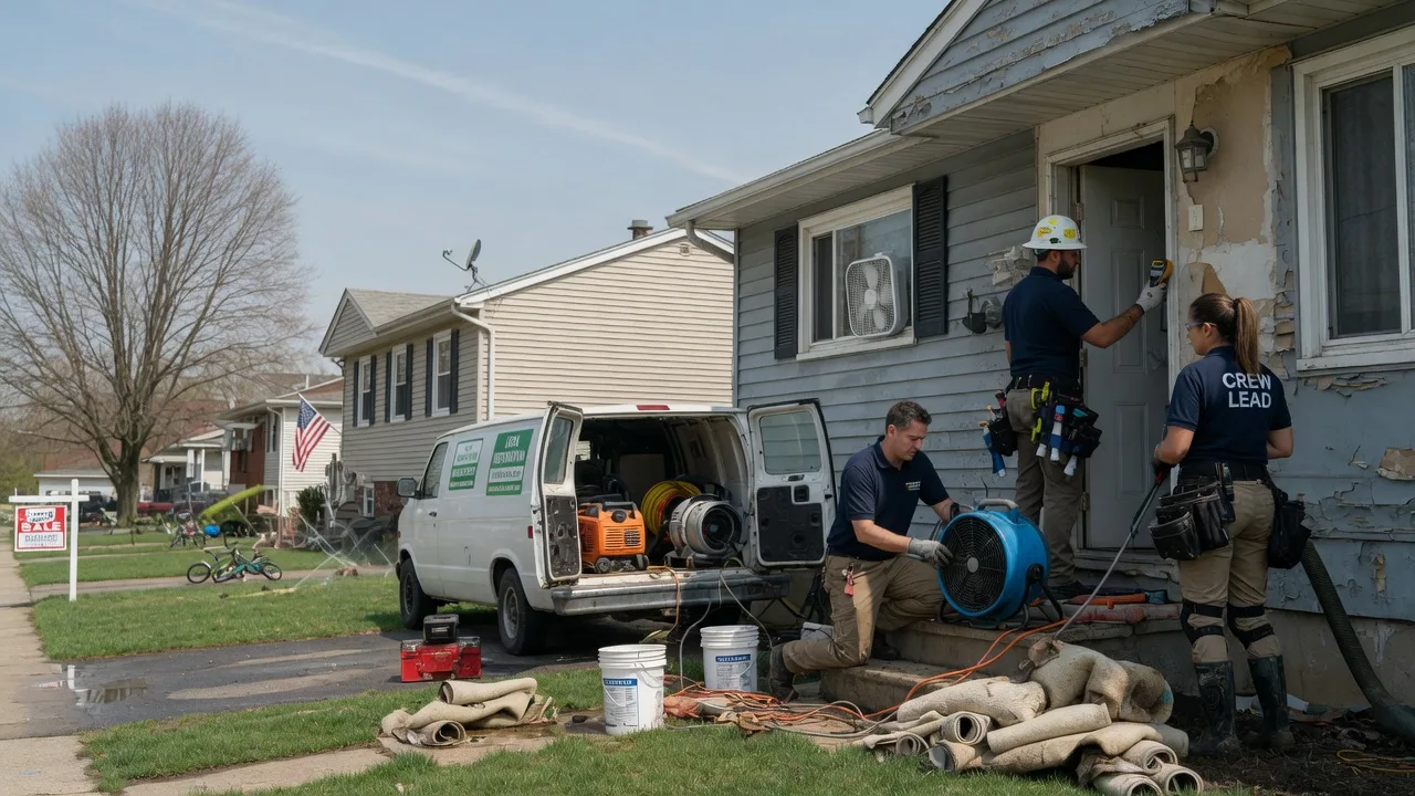 Flood Cleanup in Waltham, MA near me